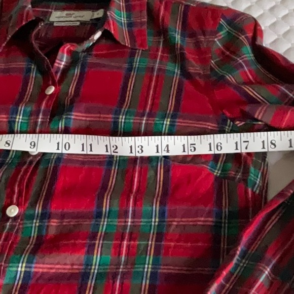 Vineyard Vines women’s Plaid Casual Shirt - Picture 9 of 11